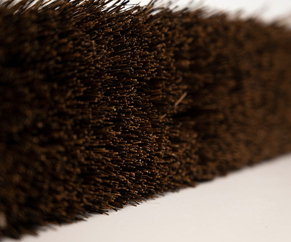 Traditional Wooden Platform Broom With Handle - Medium Stiff